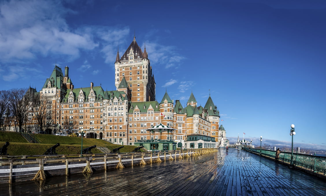 Chateau de Frontenac au Quebec Chateau de Frontenac au Quebec